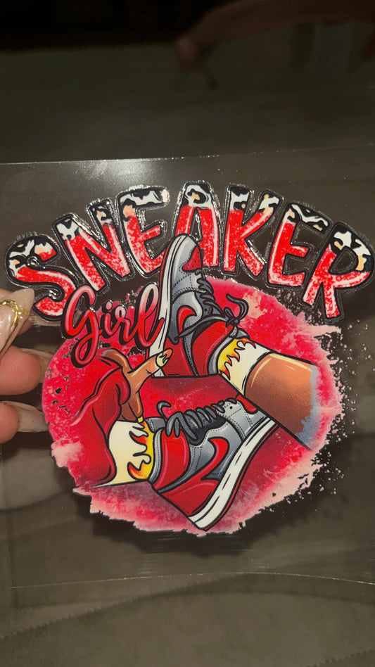 Sneaker Girl (Red)